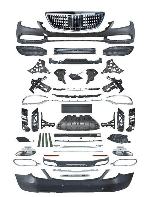 Mercedes S Class w222 (2014-2020) Maybach Stil Body Kit , , , 