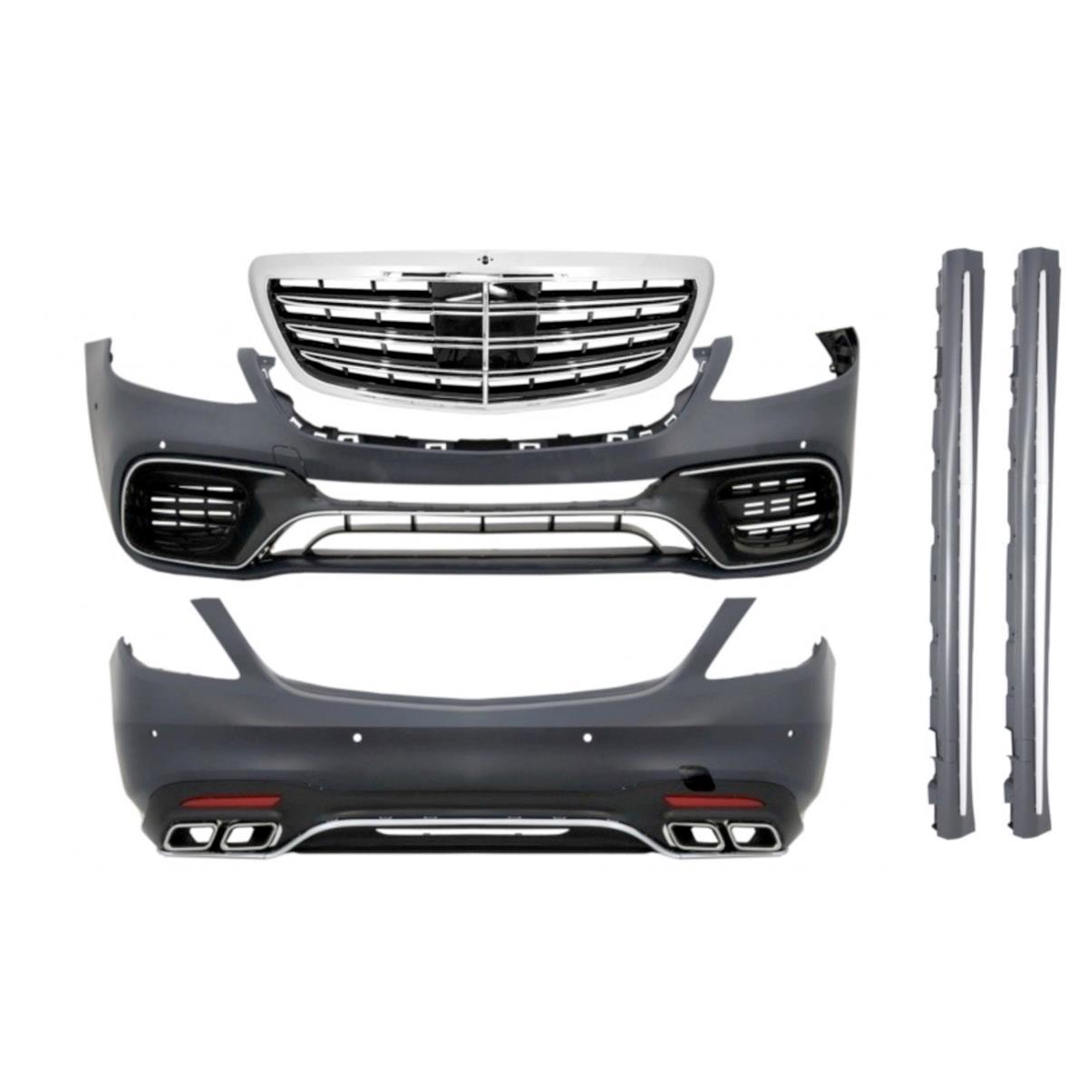  Mercedes  S Class  W222 LCI    ( 2017-2020) S63 AMG  Body Kit , , , 