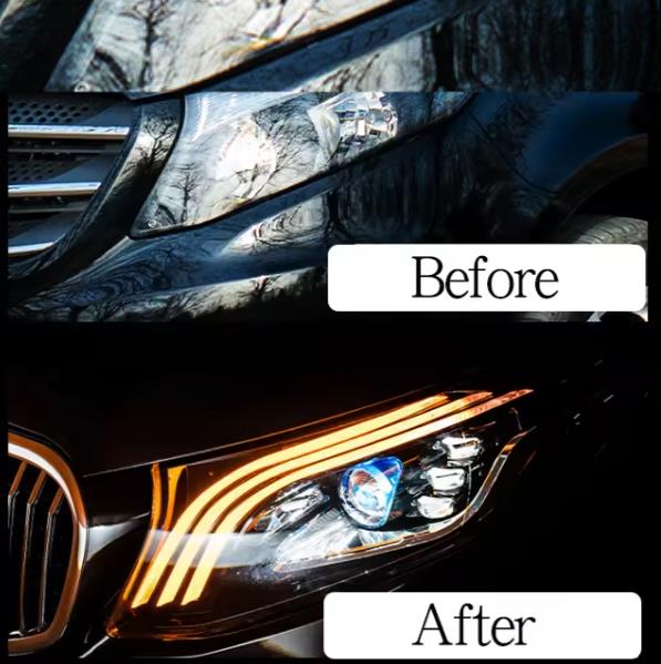 Mercedes Vito V Class Maybach  LED Far Seti, , , 